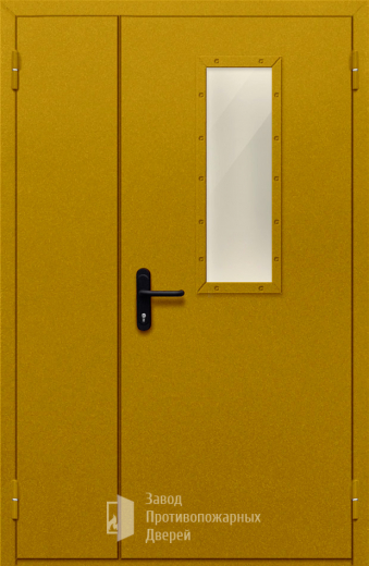 Фото двери «Полуторная со стеклом №25» в Озёрам