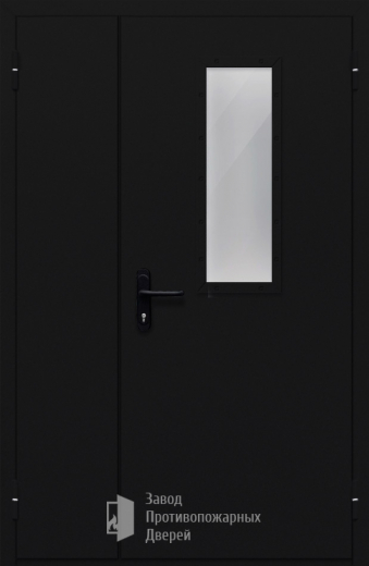 Фото двери «Полуторная со стеклом №24» в Озёрам