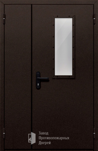 Фото двери «Полуторная со стеклом №210» в Озёрам