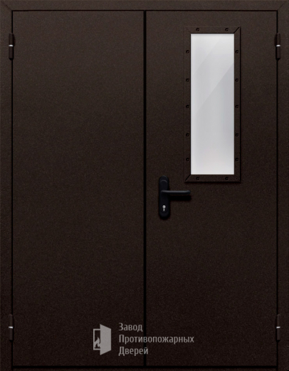 Фото двери «Двупольная со одним стеклом №410» в Озёрам