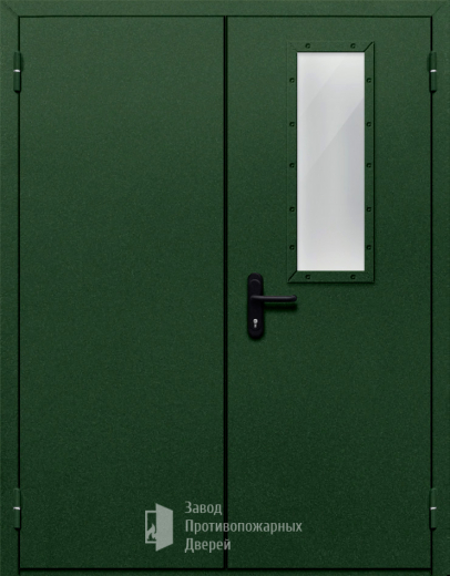 Фото двери «Двупольная со одним стеклом №49» в Озёрам