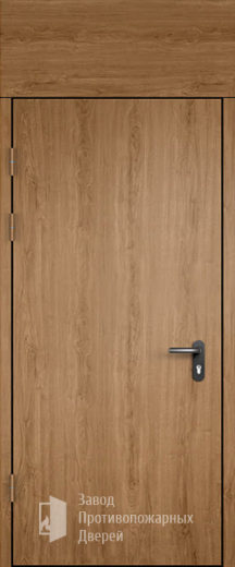 Фото двери «МДФ однопольная с фрамугой №28» в Озёрам