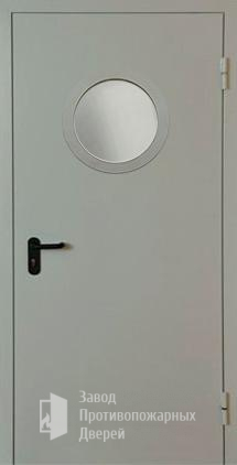 Фото двери «Однопольная с круглым стеклом EI-30» в Озёрам