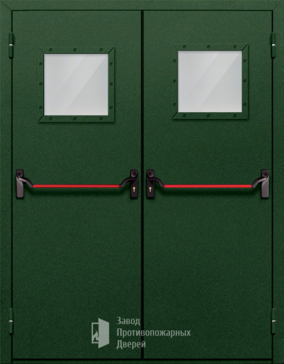 Фото двери «Двупольная со стеклом и антипаникой №59» в Озёрам