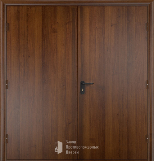Фото двери «Двупольная МДФ глухая EI-30» в Озёрам