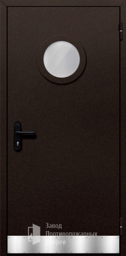 Фото двери «Однопольная с отбойником №45» в Озёрам