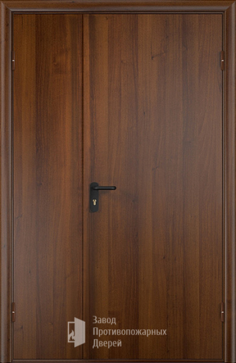 Фото двери «Полуторная МДФ глухая EI-30» в Озёрам