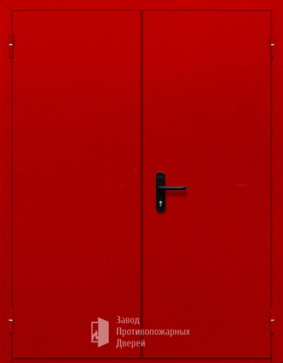 Фото двери «Двупольная глухая (красная)» в Озёрам