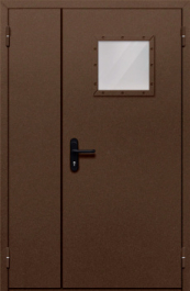 Фото двери «Полуторная со стеклом №88» в Озёрам