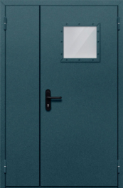 Фото двери «Полуторная со стеклом №87» в Озёрам