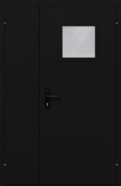 Фото двери «Полуторная со стеклом №84» в Озёрам