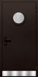 Фото двери «Однопольная с отбойником №45» в Озёрам