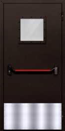 Фото двери «Однопольная с отбойником №43» в Озёрам
