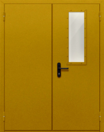 Фото двери «Двупольная со одним стеклом №45» в Озёрам