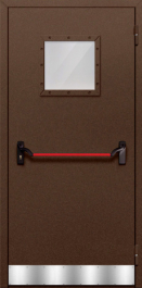 Фото двери «Однопольная с отбойником №37» в Озёрам