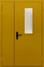 Фото двери «Полуторная со стеклом №25» в Озёрам