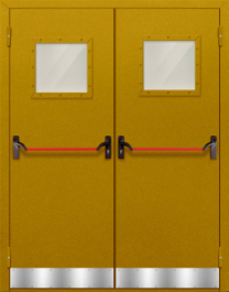 Фото двери «Двупольная с отбойником №28» в Озёрам