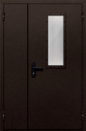 Фото двери «Полуторная со стеклом №210» в Озёрам