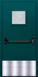 Фото двери «Однопольная с отбойником №27» в Озёрам