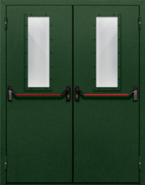 Фото двери «Двупольная со стеклом и антипаникой №69» в Озёрам